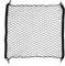 Rete Bagagliaio Auto 70x70cm con 4 Ganci Robusti, Nero, Rete Portaoggetti Auto Elastica in Nylon Resistente, Rete Elastica per Bagagliaio Auto SUV, Furgoni, Camper, Accessori Auto Organizzazione