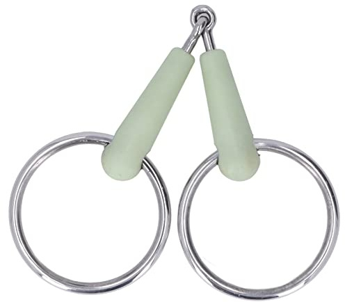 Riuulity per Filetto in Acciaio Inossidabile con Catena Durevole per Bocca di Cavallo per Pratica Equestre Bocca di Cavallo da 130 Mm per Il Controllo