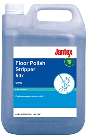 Jantex Floor Stripper Concentrate 5Ltr - Professional Fast-acting Formula Concentrated Solution Heavy Duty Floor Stripper CF988