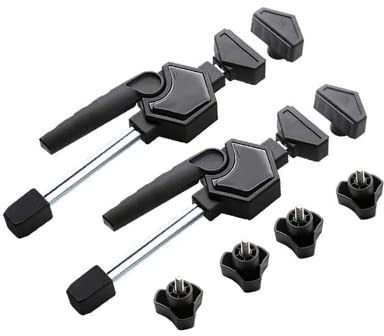 CENPEK Lot de 2 éléments de serrage - Pour travail du bois - Cadre réglable - Fixation rapide - Pour bancs de travail du bois