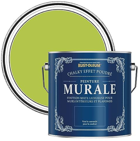 Rust-Oleum Green Matt Emulsion Wall Paint - Key Lime 2.5L