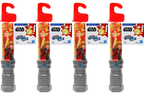 Star Wars Micro Force WOW Blind Bag Sabres Pack of 4-4x Characters & 1x Sticker Set Per Sabre - Series 3