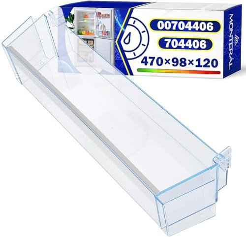 Portabottiglie Frigo 471 x 98 x 120 mm con Codice Originale 709646 00709646 704406 00704406 704751 00704751 per Bosch - Garanzia di 10 Anni - MONTERAL