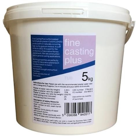 5kg Tub Formula Fine Casting Plus - Fineplus - Superior Plaster of Paris