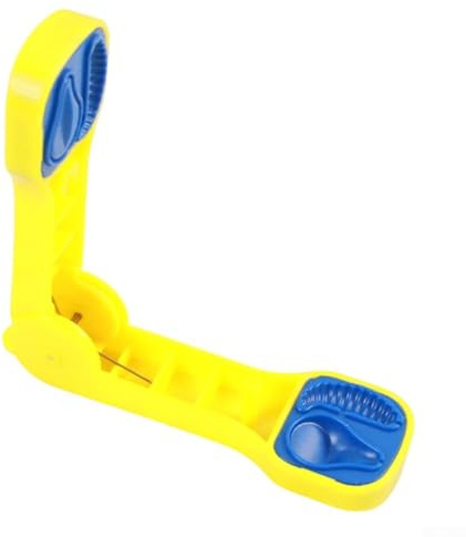 Gdfnmogo Appât en pâte à truite avec bas de ligne pratique pour la pêche en eau douce, outil de pêche en polypropylène pour pêche à la carpe et à la truite, jaune et rouge C (jaune)
