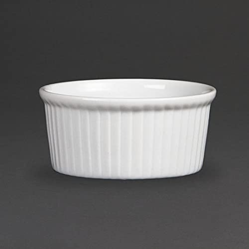 Olympia Whiteware Ramekin - 85mm (3.35) diameter. Box Quantity 12.