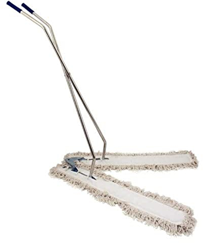 Jantex V-Sweeper Floor Sweeper, White, Size: 711 mm/28 inch, Syntex Fibre Head, Floor Coverage 450 to 1600 mm, V-Shaped Broom, Janitors Sweeper, CD803