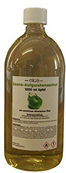 eliga Concentrato per sauna mela verde, confezione da 1 (1 x 1 l)