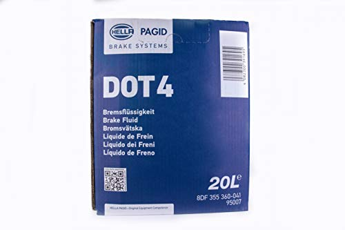 HELLA 8DF 355 360-041 Bremsflüssigkeit 95007 - DOT 4 - Kanister - 20L