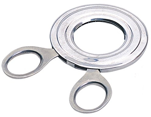 KitchenCraft 1x Eierköpfer, Rostfreier Stahl, Silber, 10 x 7.6 x 0.5 cm, 1 Einheiten