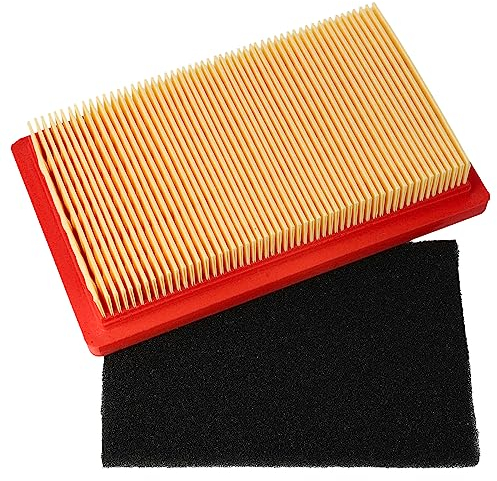 vhbw 2X Filter (1x Vorfilter, 1x Luftfilter) kompatibel mit MTD Smart 42 PO, 42 SPO Rasenmäher - 14,5X 8,5 x 2,8 cm