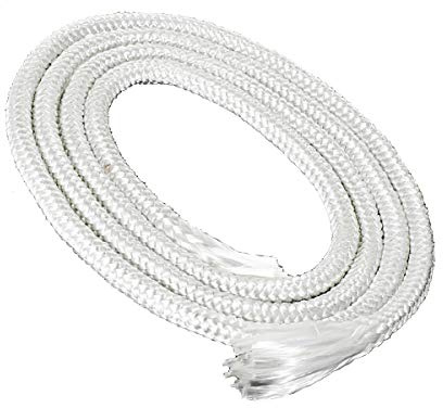 NKlaus 3 m glasfiberveke rund Ø 7 mm för smältljus spiritus lampa oljelampa för rengjord lampolja paraffinolja permanent veke, trädgårdsfackel, fotogenlampa 1253
