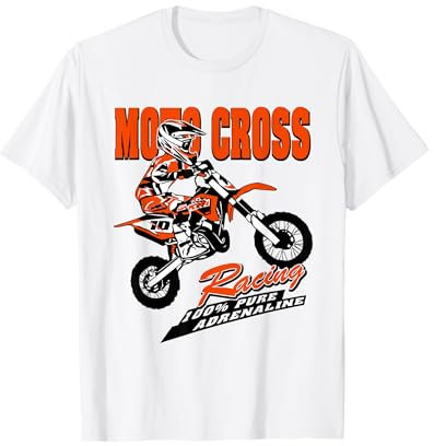 Moto Cross Supercross, per bambini Maglietta