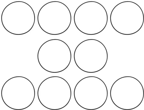 eMagTech 10pcs Rubber Sealing Rings Rubber O-Ring Seals Replacement Part P6664ASS16 P6664 Compatible with Bestway Flowclear Sand Filter Systems 58397 58634 58515
