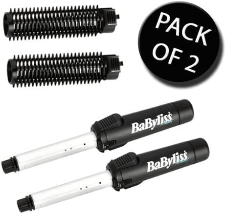 2X Babyliss 2583BU Cordless Gas Tong and Brush