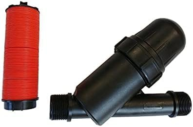 Riegopro Filtro ad anelli utilizzato in impianti di irrigazione per evitare impurità che ostruiscono le tubazioni. Capacità di fitlratura di 120 mesh. Realizzato in polietilene (3/4)