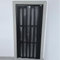 Porte Accordéon Interieur Porte Accordéon Pliante Noire pour Salle de Bain avec Douche, Porte Pliante en Aluminium Panneau Acrylique Givré, Porte Intérieure Porte Accordéon, Porte Coulissante de Rempl