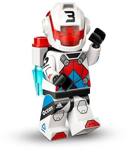 Lego 71048 Series 27: Jetpack Racer (Racing Aircraft with Rocket Backpack), Collectible Figures