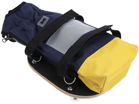 POPETPOP Scooter per Cani Disabili con Ruote Anti-sforzo, Sedia a Rotelle Regolabile per Zampe Posteriori, Borsa Trolley Trasportabile per Animali di Piccola Taglia, Supporto Mobilità