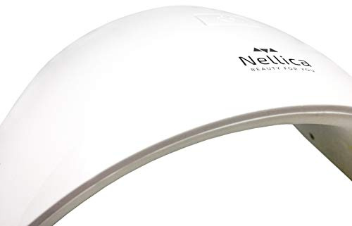 Nellica Lampe UV LED 24W pour Ongles, Sèche-Ongles Portable avec Minuterie 30s/60s et Affichage LED pour Manucure Gel