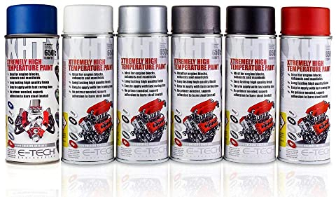 MP Essentials Coat, Protect & Enhance XHT Xtremely High Temperature Paint (up to 650c) for Engine blocks, Exhausts & Manifold (Blue)