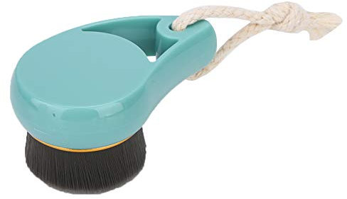 Brosse de nettoyage du visage de haute qualité, brosse de nettoyage des pores en caoutchouc de fibre de charbon de bois de bambou Nano, pratique pour homme femme enlevez les