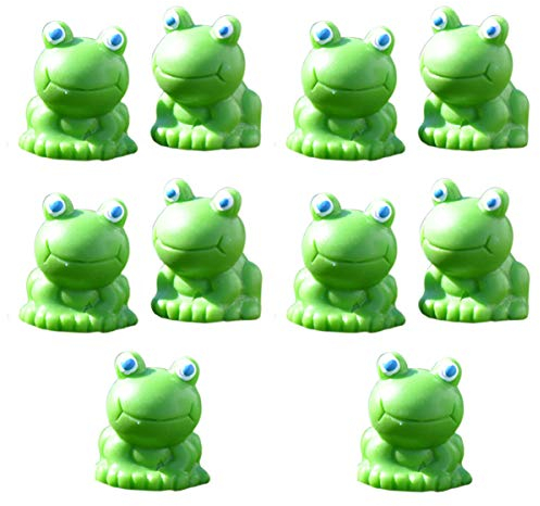 BESPORTBLE Seife Frösche Streudeko Frog Figure Froschfigur Gartenstatue 10 Mikrolandschaft Ornamente Harz Display Heimdekorationen Froschfigur Gartenstatue Frog Figure Streudeko