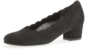 Gabor -Escarpin Block Décroché pour Femme Comfort, Confortable en Suede, modèle 42.221/47T5