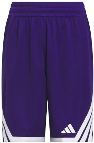 adidas Unisex Kinder Y Everyday Pro Bball Short Shorts, Team Colleg Purple, 13-14 Years