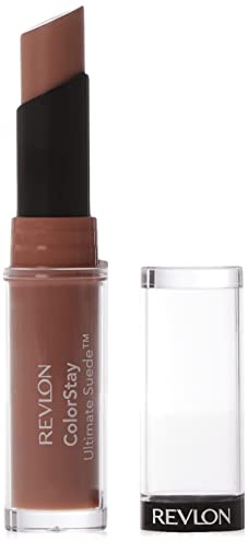 REVLON ColorStay Ultimate Suede Lipstick, Longwear Soft, Ultra-Hydrating High-Impact Lip Color, Formulated with Vitamin E, Influencer (099), 0.09 oz