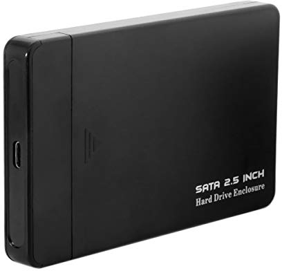 Cablecc USB-C Tipo-C a 2.5 pulgadas SATA SSD HDD externo recinto de disco duro para portátil y PC