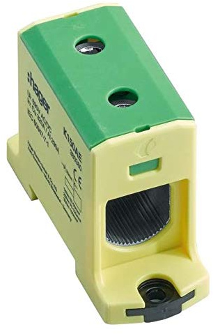 Anschlussklemme 25-150 qmm, grüngelb K150AE 3250613803803 Hager