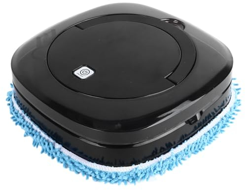 Robot Trapeador, Robot Limpiador de Pisos Inalámbrico, Limpiador de Robot de Trapeador Inteligente Ultra Silencioso, Almohadillas Giratorias para Fregar Pisos para Azulejos