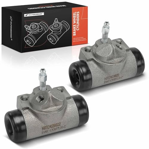 A-Premium Drum Brake Wheel Cylinder Compatible with Select Chevrolet, Buick, GMC, Jeep, Checker,International, Oldsmobile and Packard Models - Impala, Corvette, Blazer, LeSabre, J-2500, 2-PC Set