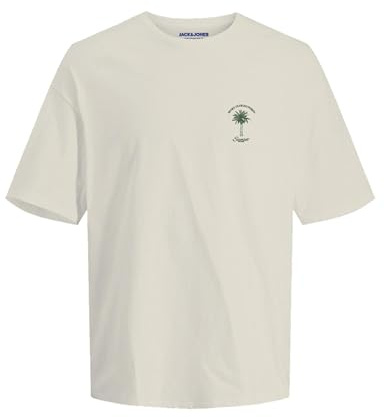 JACK & JONES Jorvalley Tee SS Crew Neck TG T-Shirt, Bronze, M