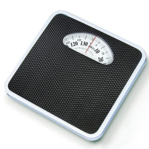 Báscula mecánica de baño, medición precisa del peso con superficie antideslizante, pantalla grande para una fácil lectura, ideal para uso doméstico