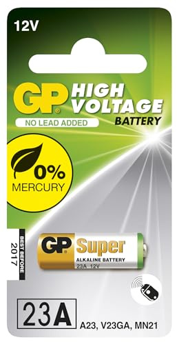 GP Batteries 23AE MN21 LRV08 1 Pack (Super Ultra) 12 V, 103020 (/12)