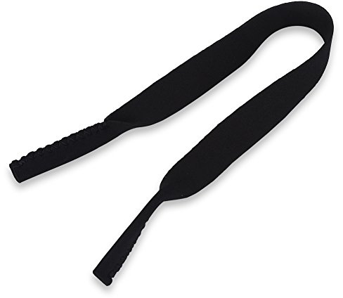 Dilwe Glasögonrem, universell elastisk säkerhet glasögonband-svart (5 st)