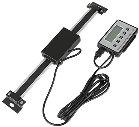 0-150mm Remote Digital DRO Readout Scale kit,Digital Large LCD Display Readout Linear Scale Kit,for Milling Machines Lathes,Linear Digital Readout