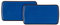 Denby - Imperial Blue Serving Platter Tray Set of 2 - Rectangular Ceramic Stoneware Plate Royal Blue 26cm x 14.5cm - For Hosting Dinner Parties, Buffet Tray