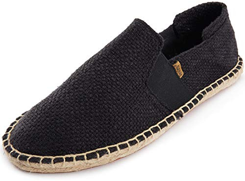 Alexis Leroy Espadrilles Plates en Toile pour Hommes