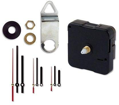 Cablepelado - Meccanismo movimento al quarzo per orologio, silenzioso, kit di riparazione e creazione orologio 3D, con lancette