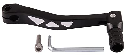 WOOSTAR 2 Folding Gear Shifter Lever Replacement for TTR 50cc 160cc CQR250 CRF50 70 Domestic China 110cc 150cc 160cc Motorcycle ATV Dirt Bike Pit Bike Black