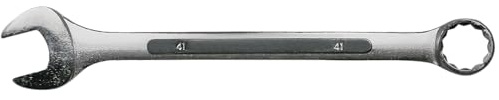 SW-Stål Jumbo Gaffelringnyckel 38 mm - Fast U-Nyckel Och Ringnyckel