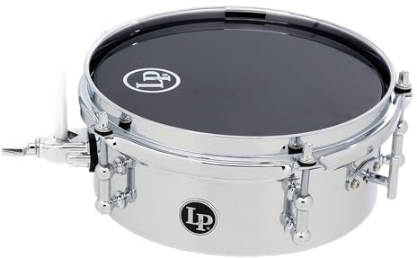 Latin Percussion 8 Micro Snare Mountable Steel Cr