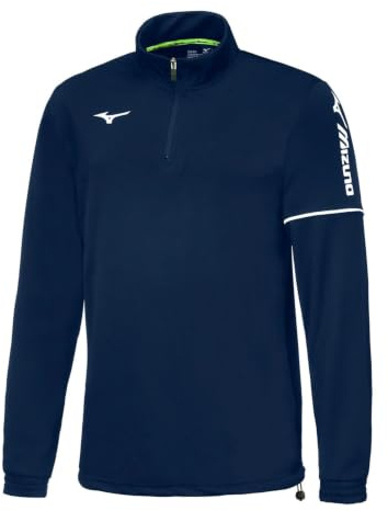 Mizuno Sendai Training Top, Chaqueta Unisex Adulto, Navy, M