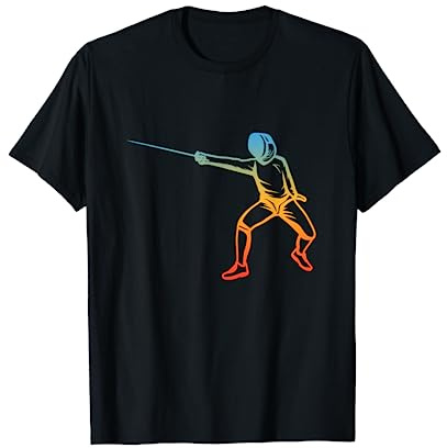 Escrimeur Dessinateur Escrimeur Passionné Épée T-Shirt