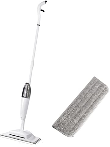 Trapeador/trapeador de Piso Plano Trapeador en Aerosol para Limpieza de Pisos Trapeador en Aerosol Barredora Aspirador Trapeador 3 en 1 Trapeador Plano con rotación de 360 ​​​​° para el hogar Sistema