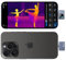 Thermal Master Wärmebildkamera iPhone P2 Pro Wärmekamera mit Makroobjektiv Infrarot Kamera 600℃ Tempmessung 15x Zoom Super IR Auflösung 512x384, mit Adapter Passend für iPhone 15/16