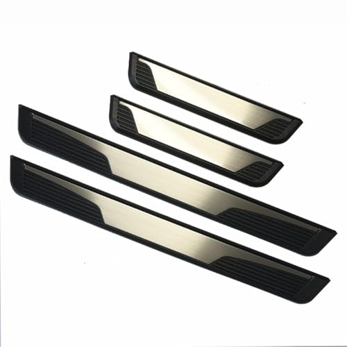 ASBHFC Protectores de umbral de Puerta para Renault Austral (2022-2025 2026), 4 Piezas de Acero Inoxidable, Cubierta antiarañazos para estribos de Coche